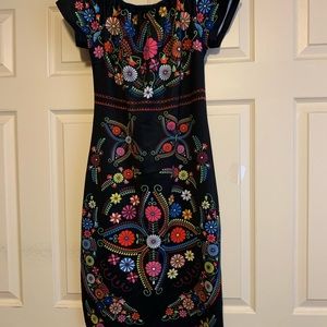 Mexican painted dress